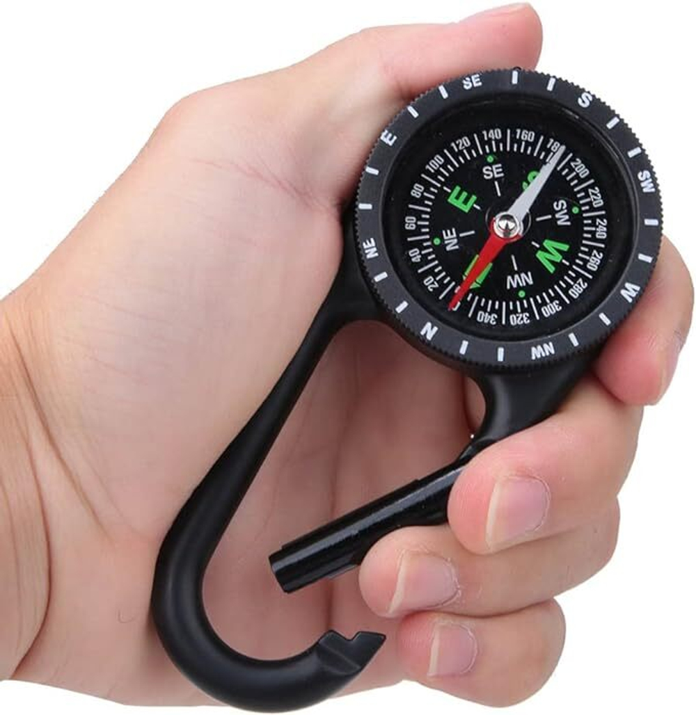 Компас с карабином