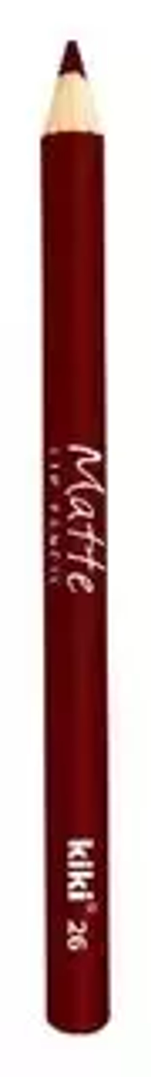 Kiki Matte Карандаш д/губ №26 бордовый 6г