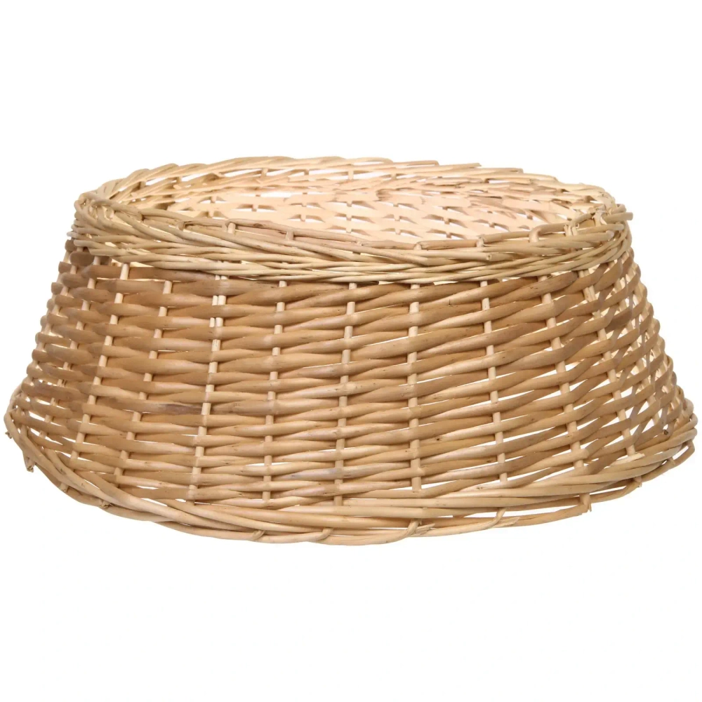 Декоративное основание для ёлки «Natural» d50*D65 см, h22см, Белый