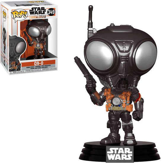 Фигурка Funko POP! Bobble Star Wars Mandalorian Q9:0 (349) 45541 / Фигурка Фанко ПОП! по мотивам вселенной "Звездные войны: Мандалорец" Q9:0