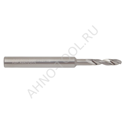 Сверло  3.9мм монолитное твердосплавное 3D без подвода СОЖ. для цвет.металлов SP-N800030390 VHM AHNO