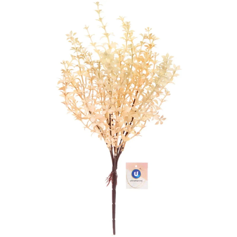 Искусственные цветы «Полевая трава» 40см цвет персиковый