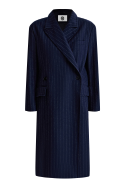 Утепленное пальто из итальянской шерсти с мембраной