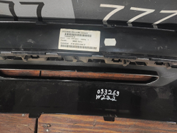 Юбка заднего бампера Mercedes S (W222) AMG 13-17 Б/У Оригинал A2228850374
