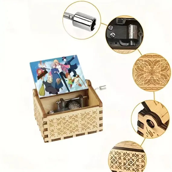 Music box Cute Wooden