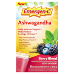 Emergen-C, Ашваганда, ягодная смесь, 18 пакетиков по 9,2 г (0,32 унции)