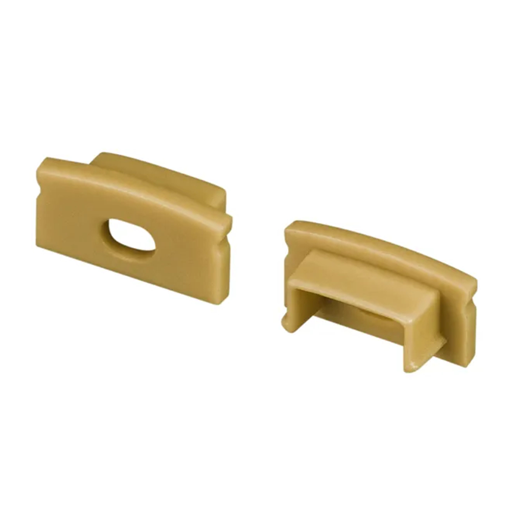 Заглушка LINE-1708 GOLD с отверстием (Arlight, Пластик) 039993