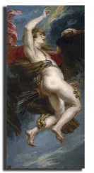 Репродукция "Питер Пауль Рубенс - похищение Ганимеда"