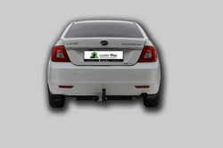 Фаркоп(прицепное) Лидер-Плюс для LIFAN CEBRIUM (720) 2012 - 2021 г. в.(паспорт и сертификат в комплекте)(без электрики)L304-A