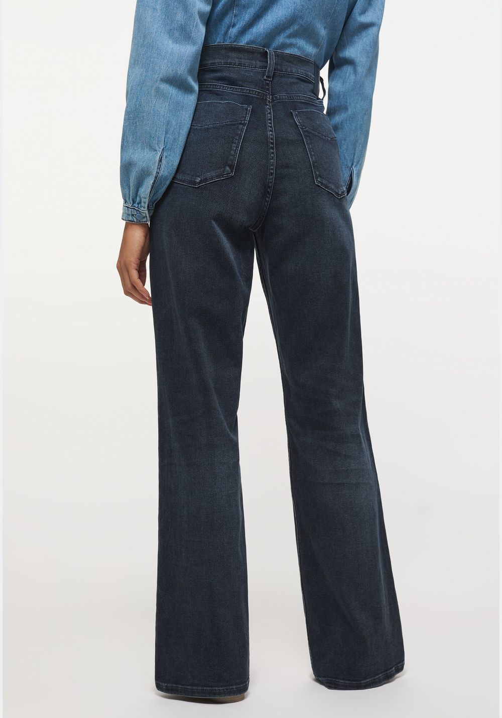 Джинсы High Rise Wide Leg 1013459-5000-882