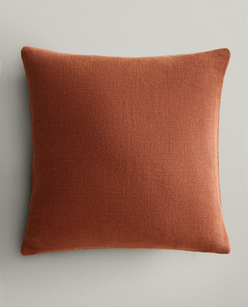 Zara Home наволочка декоративная из хлопка, экрю, 45x45 см