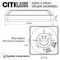 Потолочный светодиодный светильник Citilux Norma CL748K200