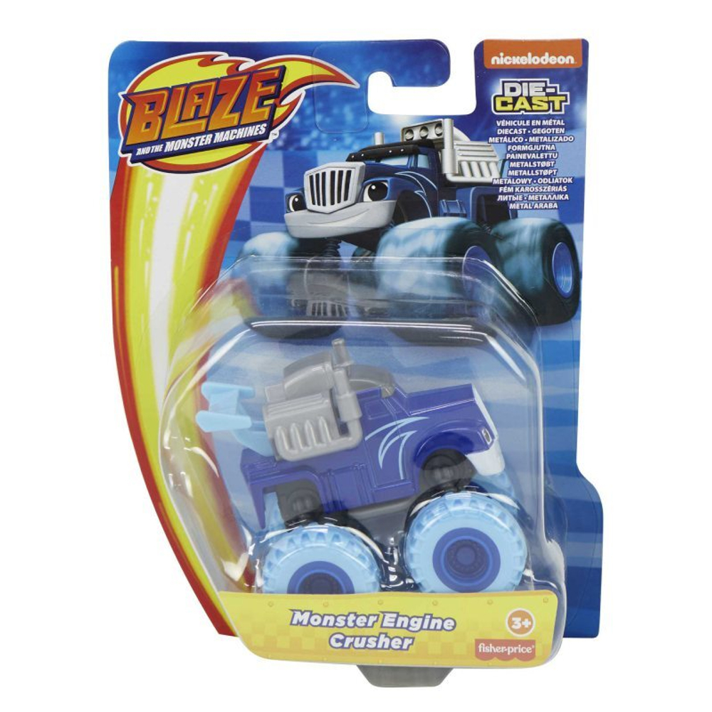Fisher-Price Blaze - Metal Vehicle Megasilnik Crusher GWX78