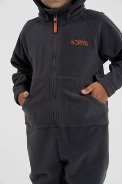 Комбинезон детский флисовый VITIM NORPPA серый гравий
