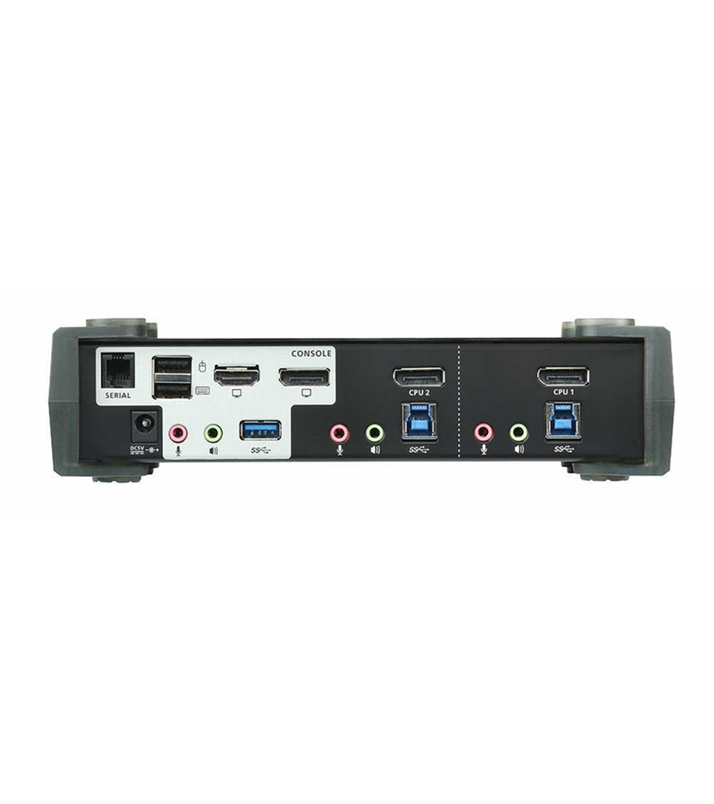 Квм переключатель ATEN 2P USB 3 4K DisplayPort MST KVMP Switch