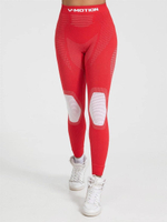 Термобрюки женские ALPINESPORTS V-MOTION красные