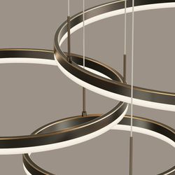 Подвесная Люстра Cruise Black Lux D40+60+80+100+120 By Imperiumloft