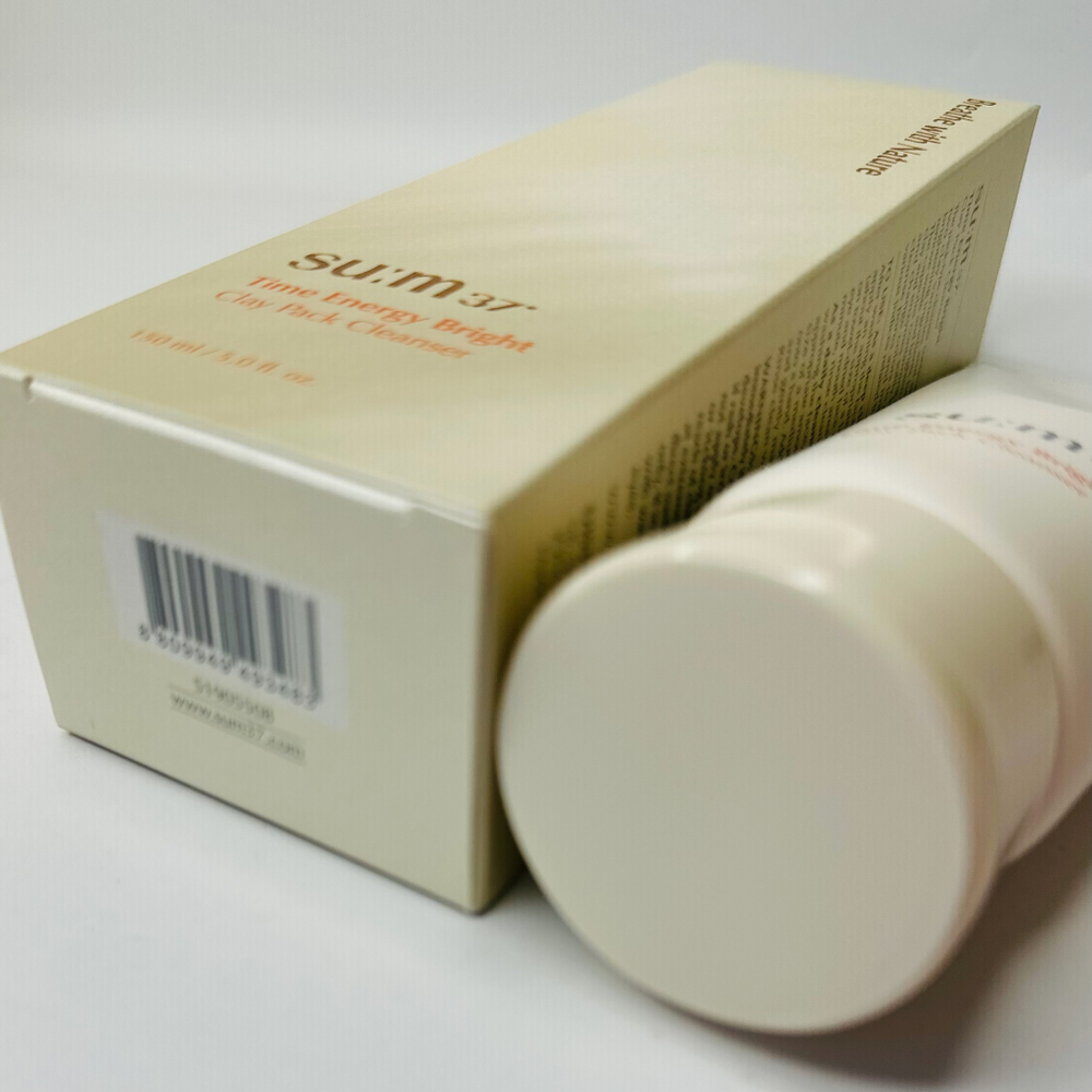 Маска-пенка SU:M 37 Time Energy Bright Clay Pack Cleanser 150 мл