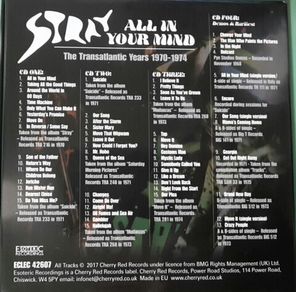 Stray / All In Your Mind - The Transatlantic Years 1970-1974 (4CD)