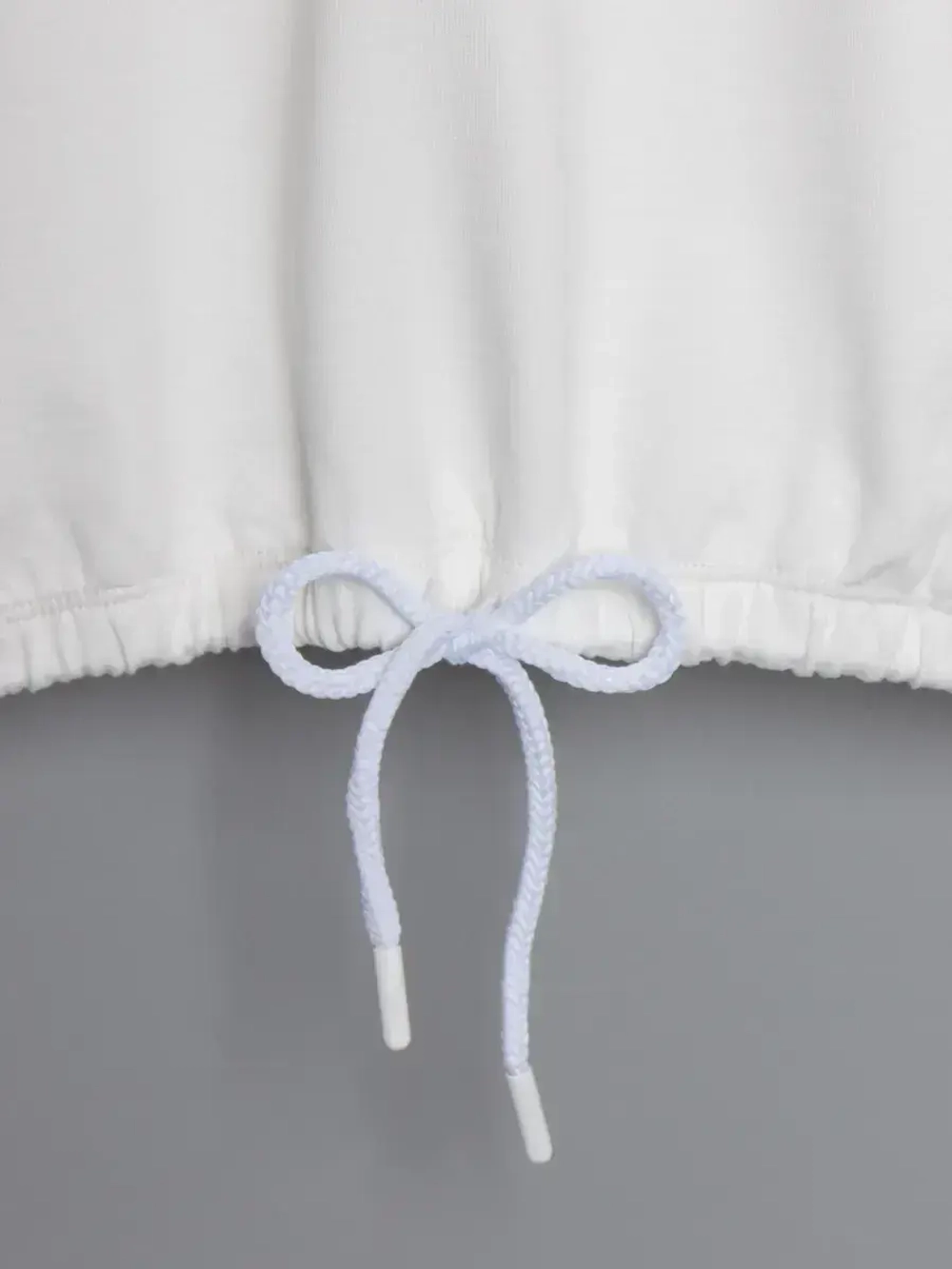 Свитшот для девочки осенний с завязками