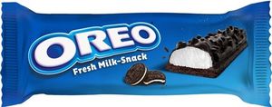 ПИРОЖНОЕ БИСКВИТНОЕ С МОЛОЧНОЙ НАЧИНКОЙ И КУСОЧКАМИ ПЕЧЕНЬЕ OREO 27Г OREO