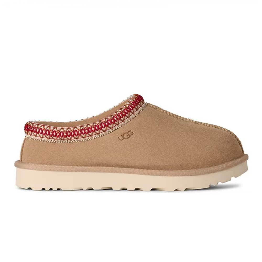 Ugg Tasman Slipper Sand Dark Cherry