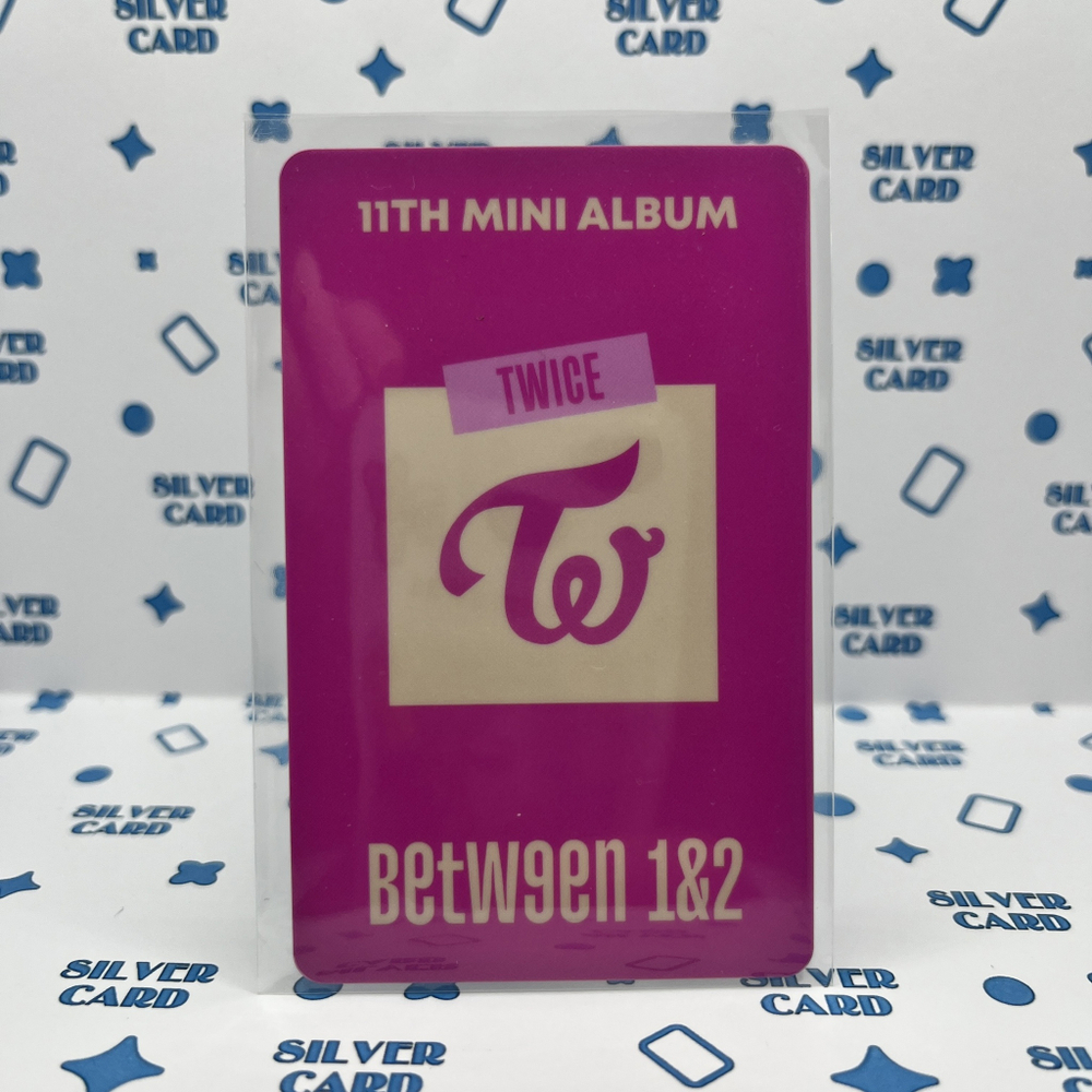 Фотокарта TWICE - BETWEEN 1&2 (Soundwave Lacky Draw | Джихё)
