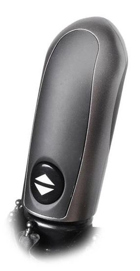 Мужской зонт Три Слона Чёрный, Полный автомат 600