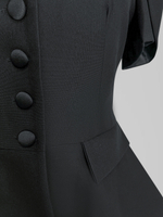 Пиджак Ifer Collection однотонный приталенный с коротким рукавом