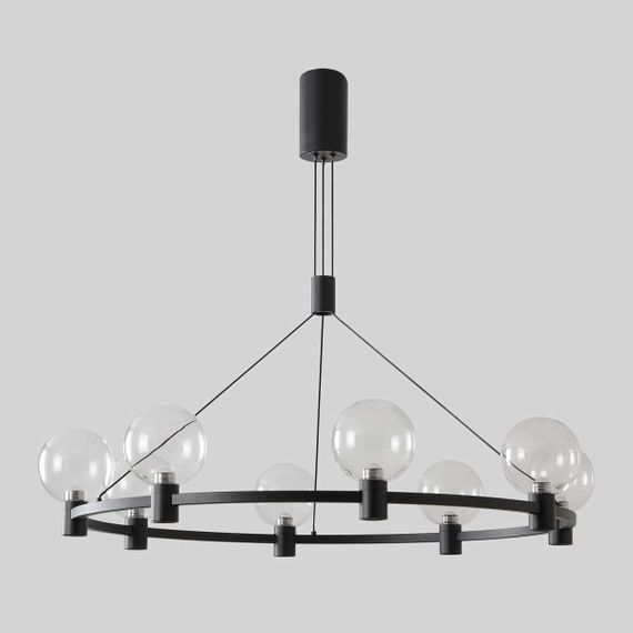 Люстра Crystal Lux DUET SP56W LED BLACK