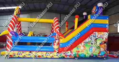 Батут "Цирковое шоу", 8*4*5 м