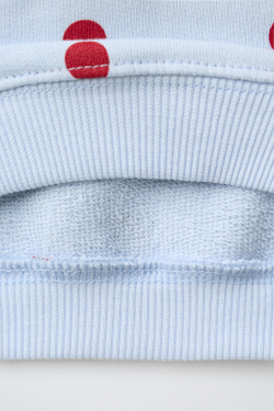 ZARA ТОЛСТОВКА В ГОРОШЕК PIPPI CALZASLARGAS © ASTRID LINDGREN COMPANY, СИНИЙ
