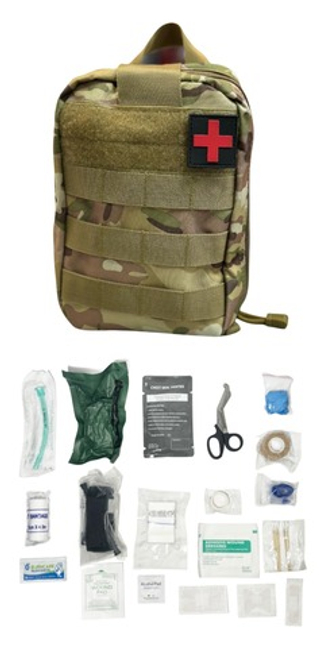 Тактическая аптечка, мультам (Укомплектованная Китай)
