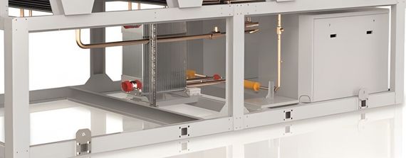 Чиллер с воздушным охлаждением Dantex DN-140BUSTOGF — (1)