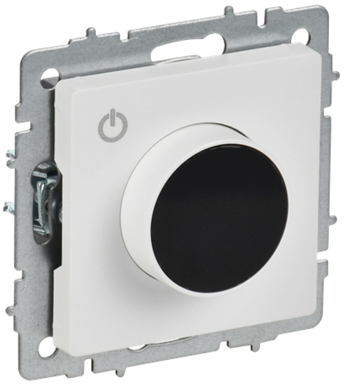 BRITE Термостат электронный с индикацией ТС10-1-БрАБ арктический белый IEK