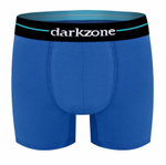 Синие хлопковые трусы-боксеры (Размер: XL) (Цвет: синий)