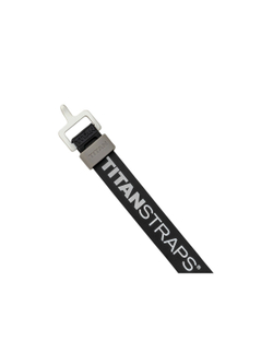 Ремень крепёжный TitanStraps Super Straps черный L = 46 см (Dmax = 12,7 см, Dmin = 3,2 см)