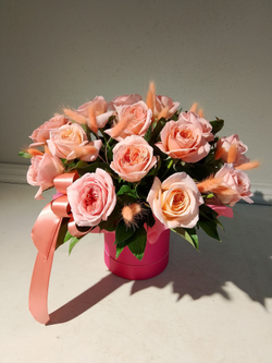 Яркая композиция с орхидеей Дендробиум (КС0002)