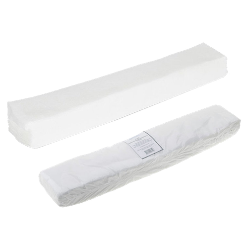 Воротничок в пачке 8*40 см, белый спанлейс,40 гр/м2, EleWhite(ЛЕЙКО), 100шт/упк,