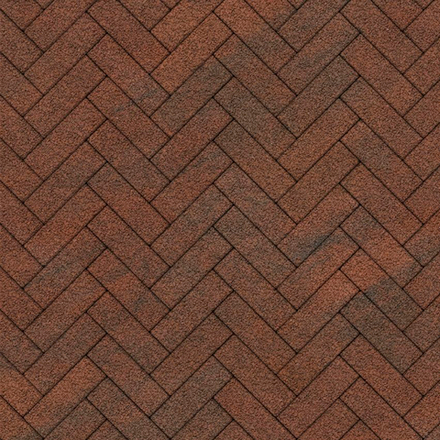 Тротуарная плитка ПАРКЕТ - Листопад гранит Клинкер