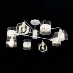 Citilux Бертон CL140180 Люстра потолочная Белая