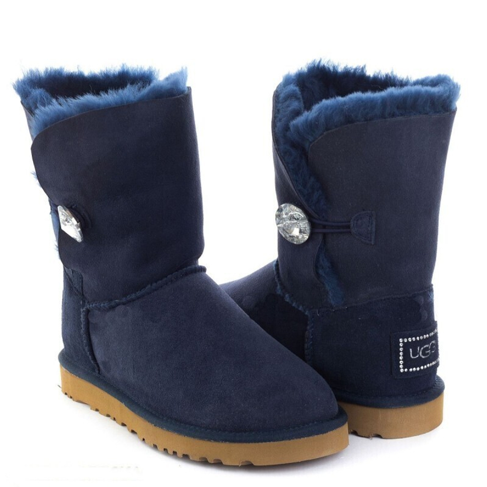 Угги Bailey Button Bling Navy