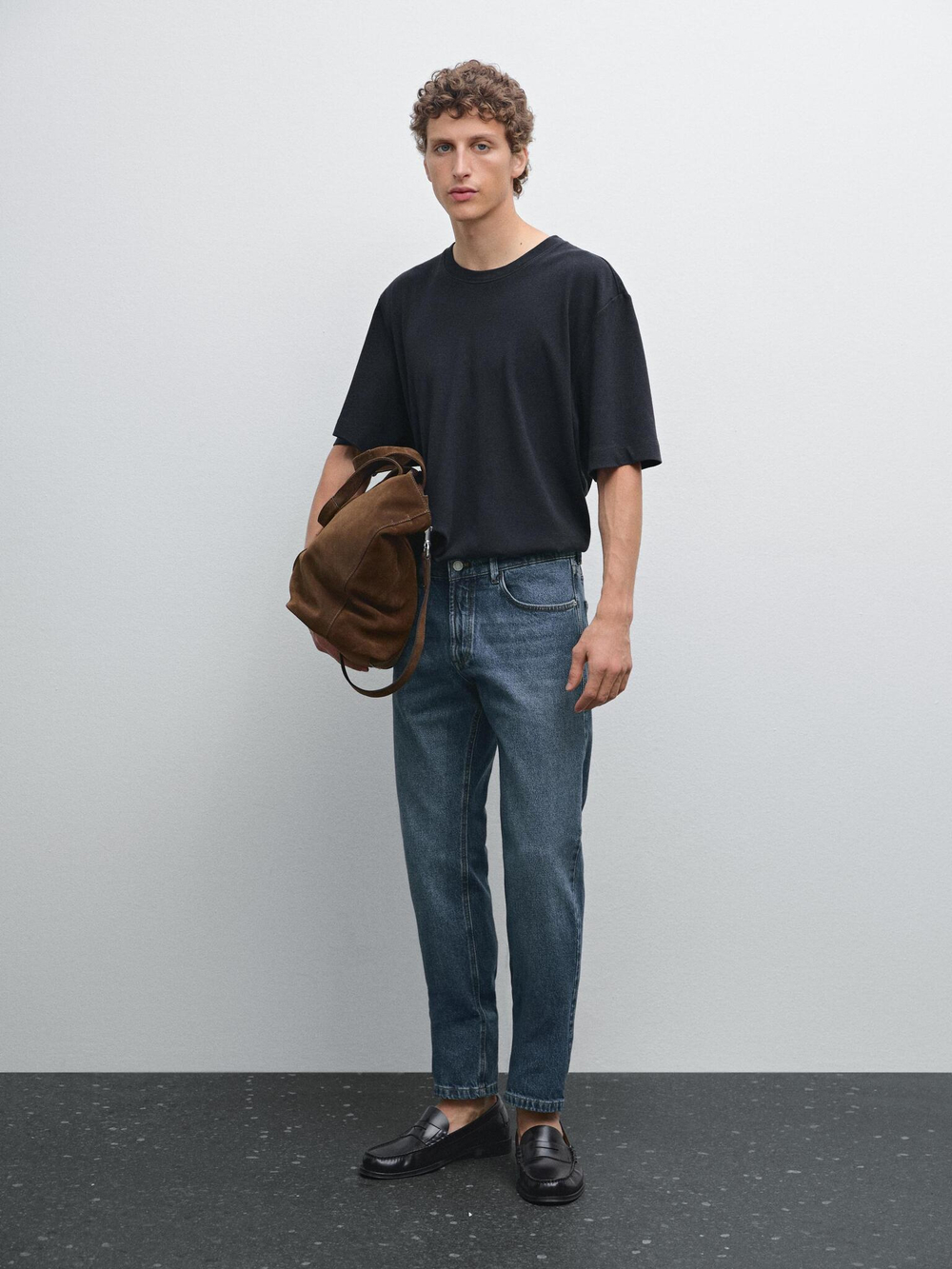 Massimo Dutti Джинсы Slim Fit, индиго