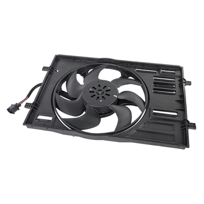 Вентилятор радиатора в сборе (безщеточный мотор) A3/Q2/Q/TT/Karoq/Octavia/Superb/Arteon/Golf/Passat GANZ GIC06552