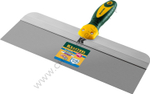 KRAFTOOL 350 мм, широкое полотно алюминиевая направляющая двухкомпонентная ручка, нержавеющий, Фасадный шпатель (10036-350)
