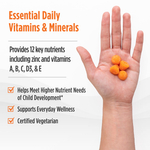 Nordic Naturals, Nordic Berries, мультивитаминные жевательные таблетки, для детей от 3 лет, апельсин и лимон, 200 жевательных таблеток