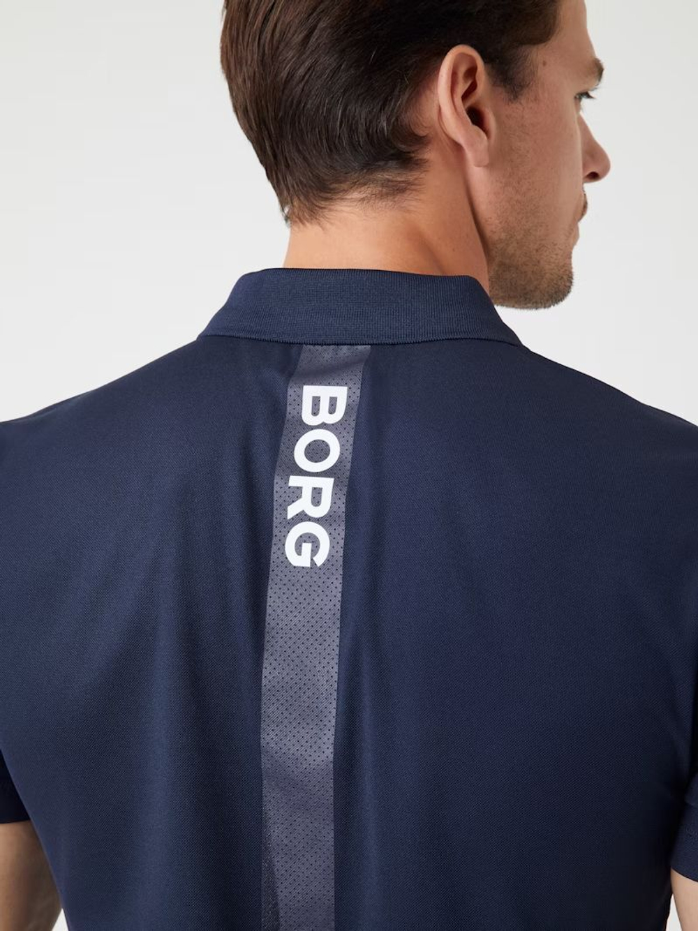 Мужское теннисное поло Björn Borg Ace Polo - navy