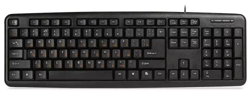 Клавиатура SmartBuy One SBK-112U-K USB Чёрная