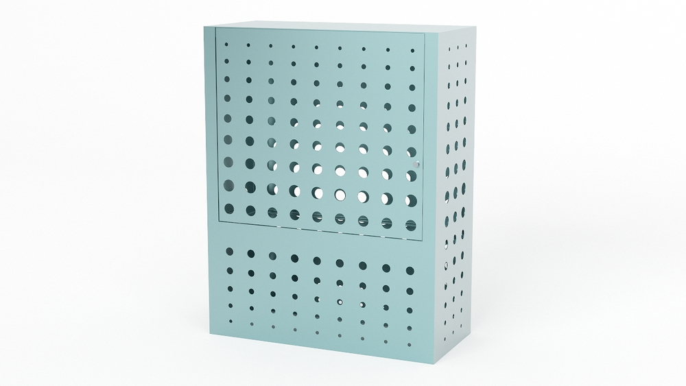 Защитно-декоративный экран на распределительный щит SK00225