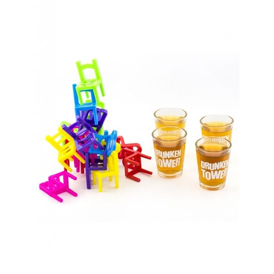 Игра Стулья (с рюмками)